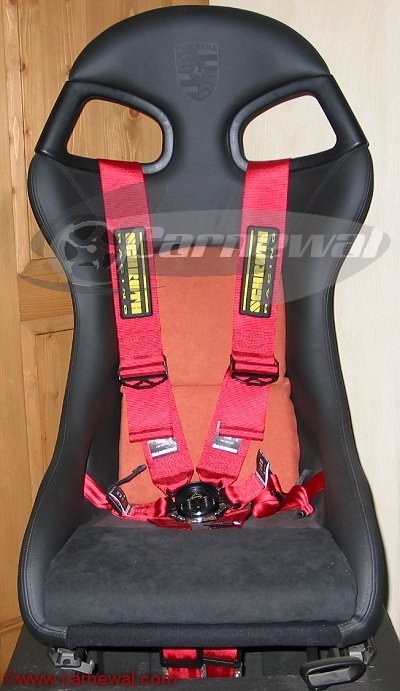 Alcantara seat cushions for 996 GT3 Seats
